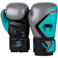Перчатки Contender 2.0 8oz сер/бирюз. (арт. VENUM-03540-525-8oz)