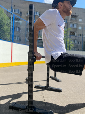 Напольные брусья Winner (черные)