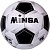 Мяч футбольный "Minsa B5-9035" (черный), PVC 2.7, 345 гр, машинная сшивка E39970/5-9035-1
